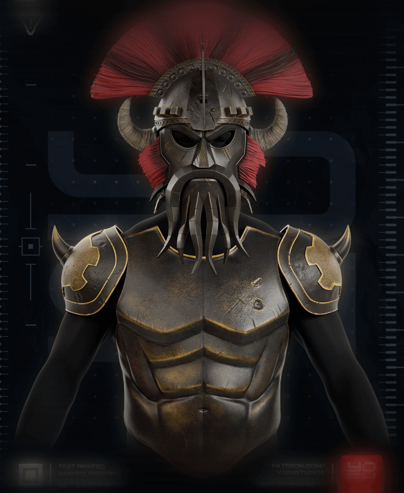 Fallout Centurion Lanius Costume 3D Printer STL file 3d model