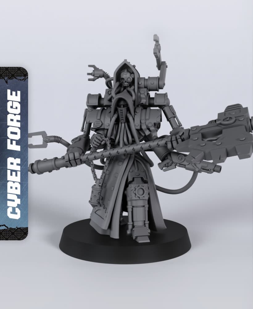 Engineer Sandforged - With Free Cyberpunk - Sci-Fi Gift Ideas for RPG and Wargamers 3d model