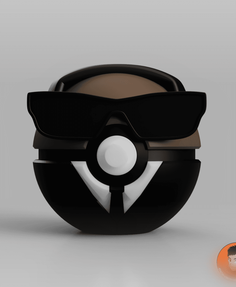Agent J - MIB Pokeball 3d model