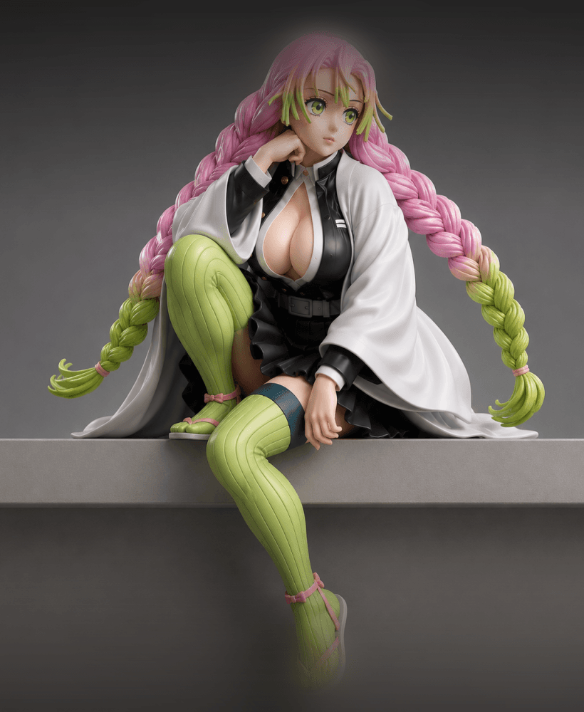 Mitsuri Kanroji Shelf Sitter Figurine 3d model