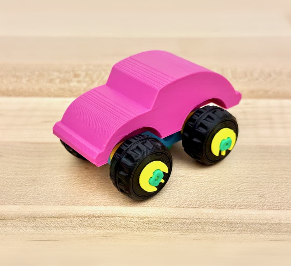 STEMFIE Vehicle Variation - VW Bug Buggy 3d model