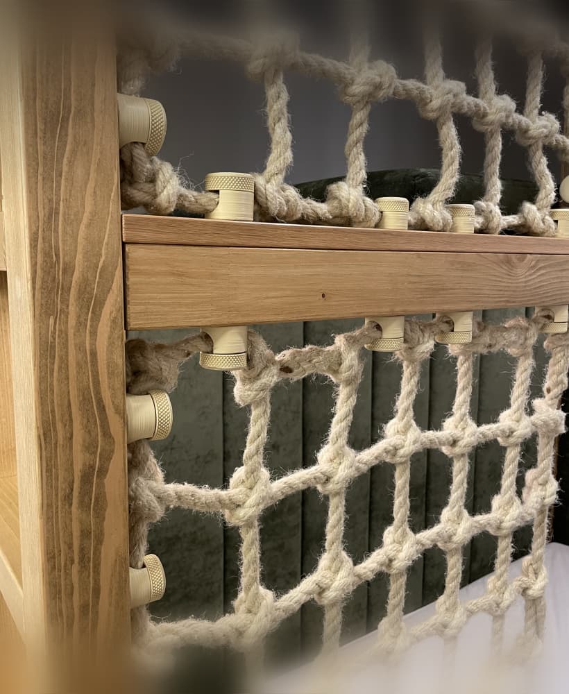 Rope, net, pole, cable holder / mount 3d model