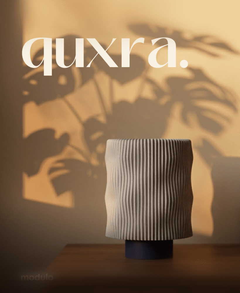 quxra lamp. 3d model