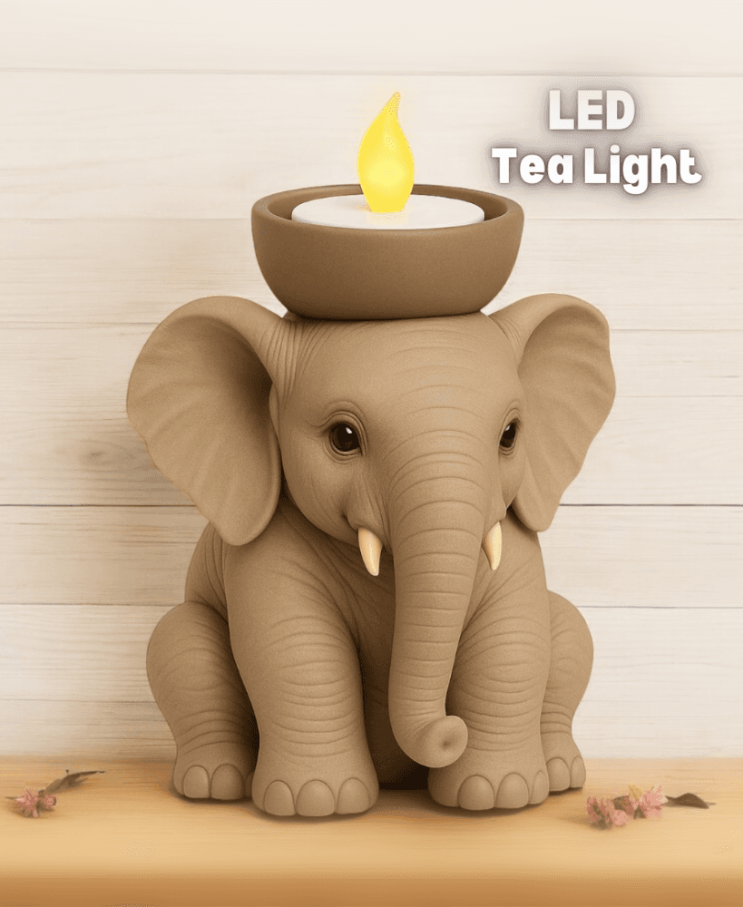 Elephant LED Tea Light 3d model