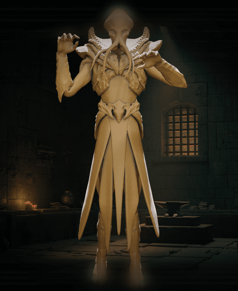 Mindflayer v2 3d model