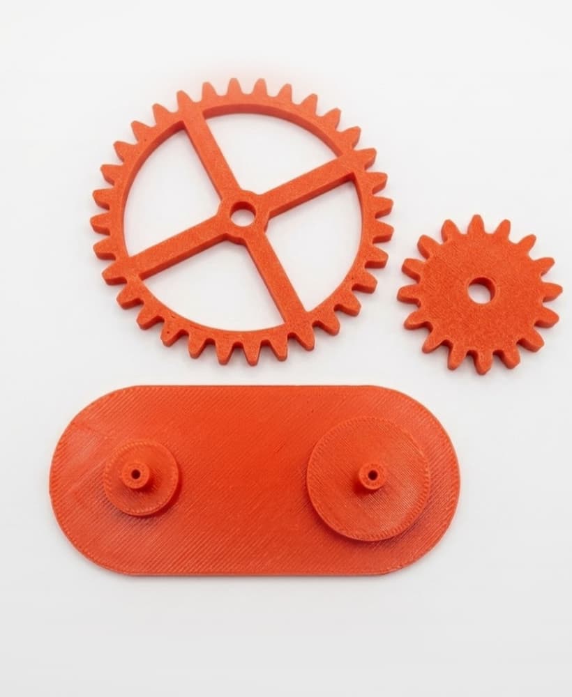 2:1 GEAR RATIO TOLERANCE TEST PRINT 3d model
