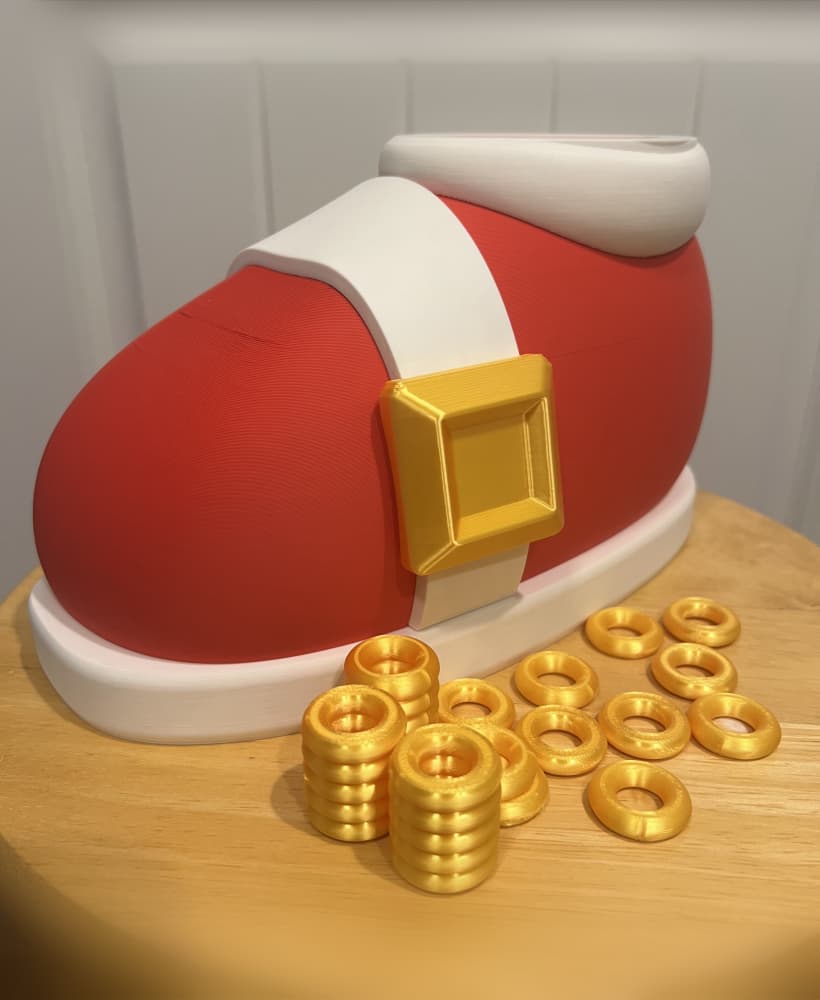 Sonic Shoe Deck Box 3d model