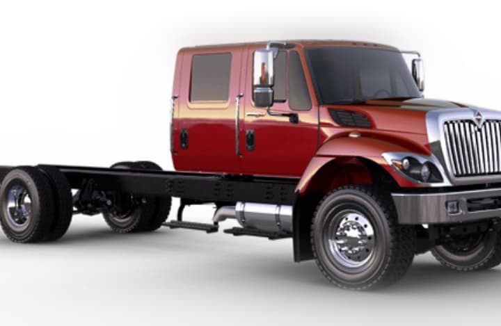 International HV Series 4 Door kit 1/87 Scale 3d model