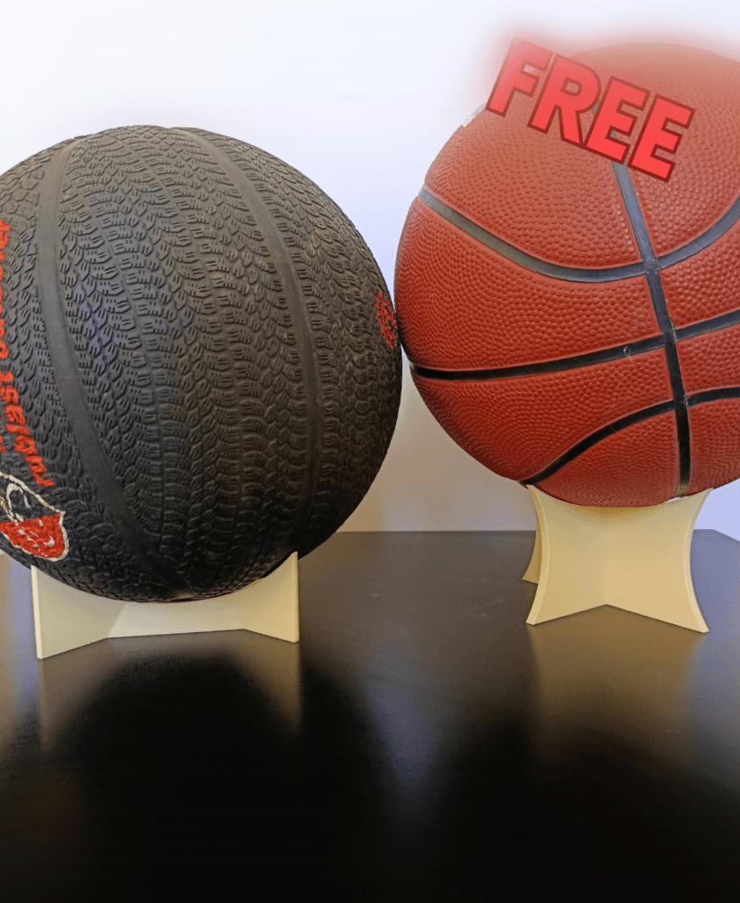Basic Ball Stand Set os 3 / No supports / 3mf included 3d model
