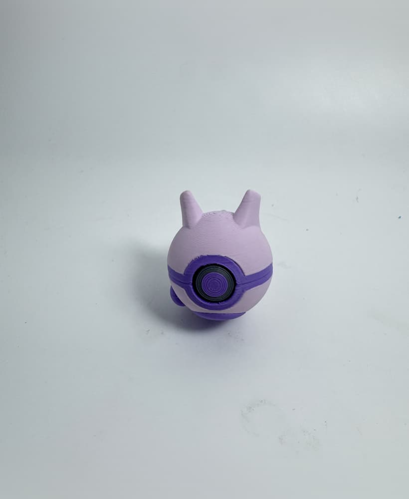 MewTwoBall fidget Clicker 3d model