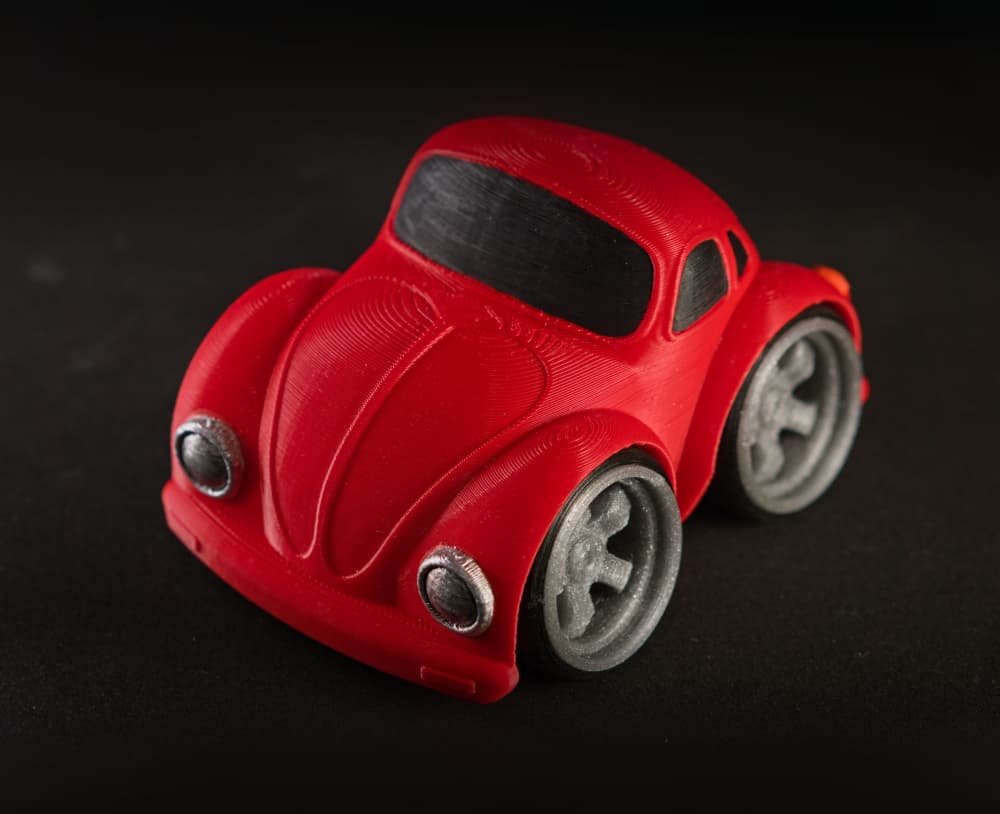 Tooned Volkswagen Beetle 3d model