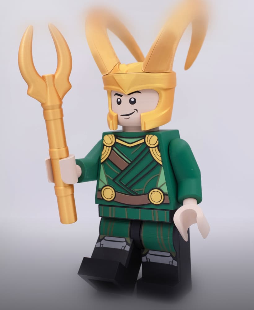 Loki Modular Figure 3d model