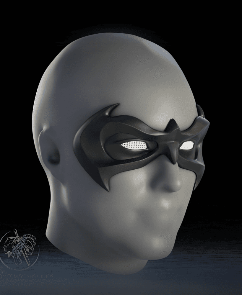 Robin Mask 3D Printer STL File 3d model