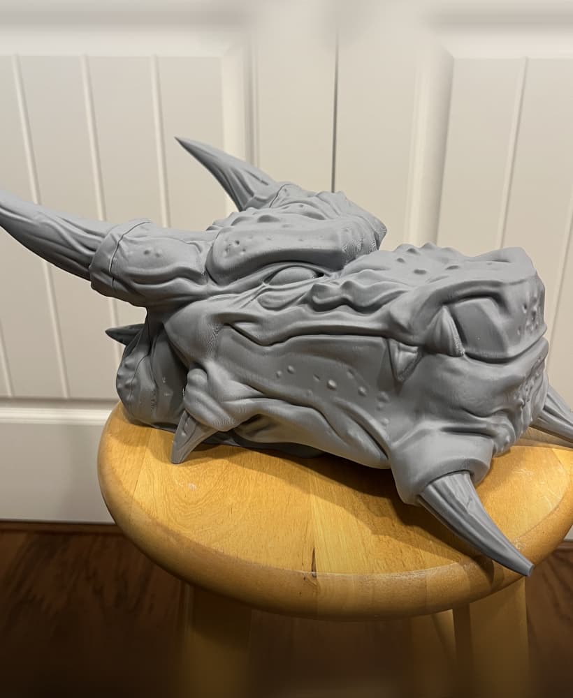 dragon head deck box.3mf 3d model