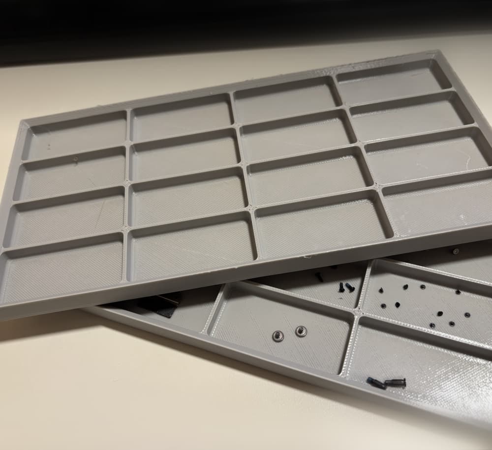 Stackable Parts Tray 3d model