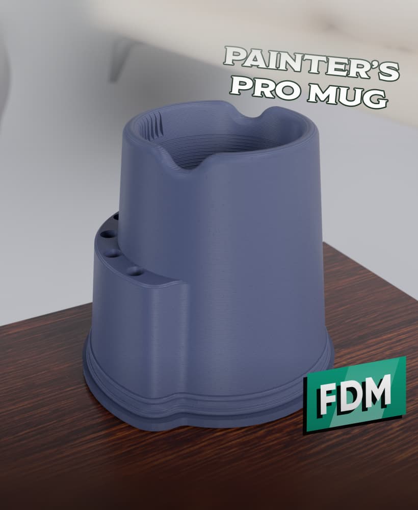 RPG - Painte's Mug 3d model