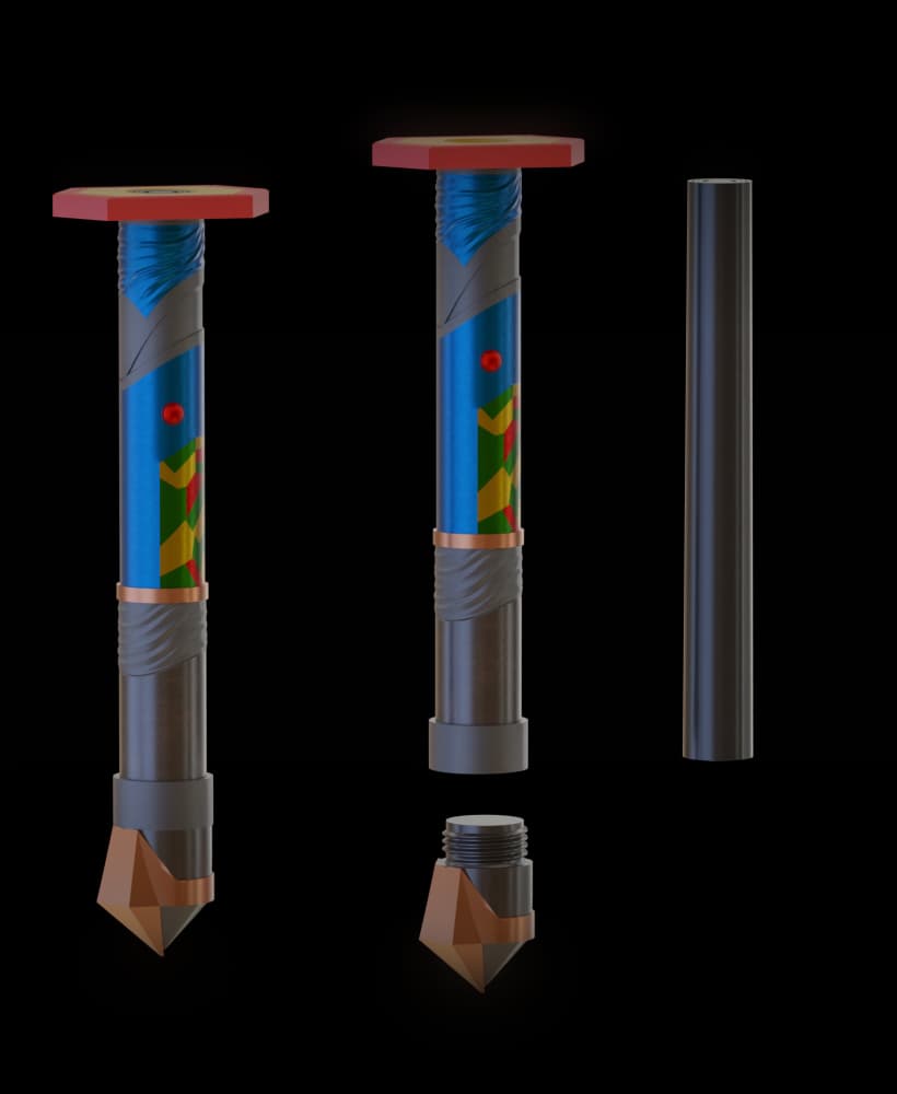 Tomioka Lightsaber 3d model