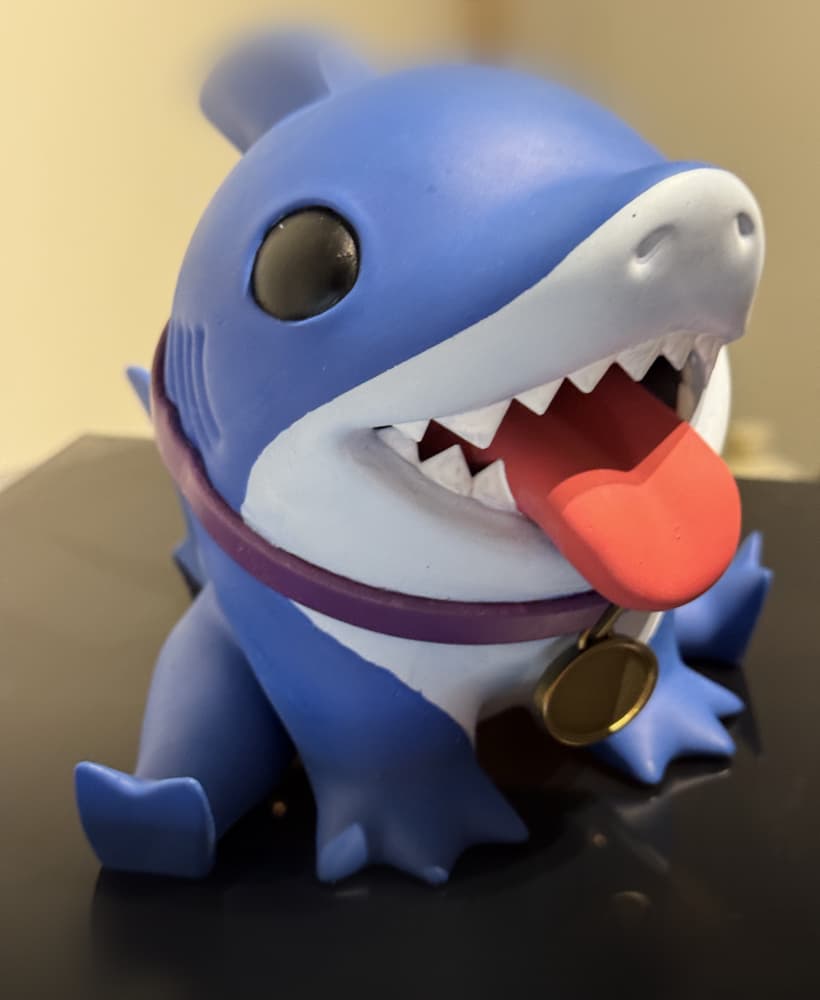 Jeff The Land Shark controller holder 3d model