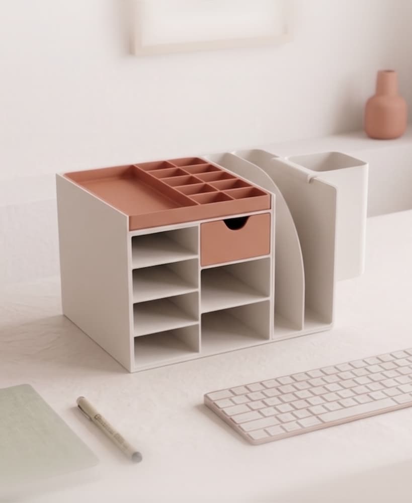 Customizable Modular Workspace Station 3d model