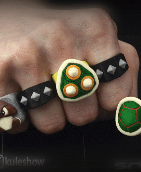 Bowser Rings 3d model