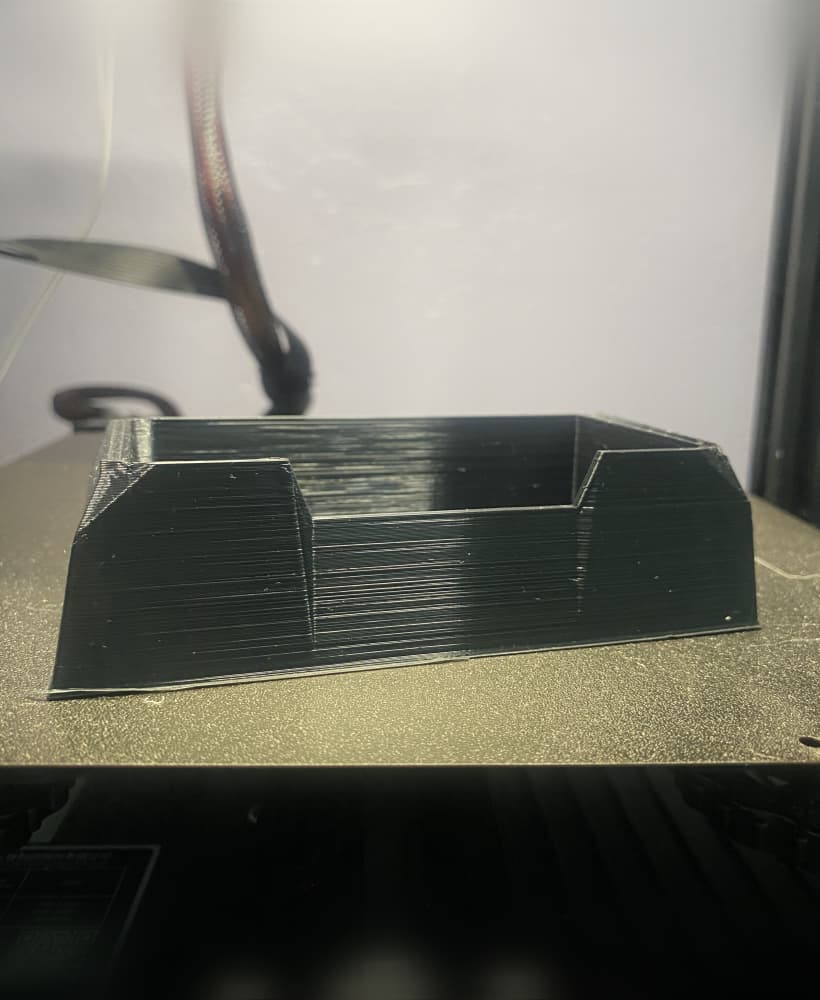 Boring Business Card Holder 3d model