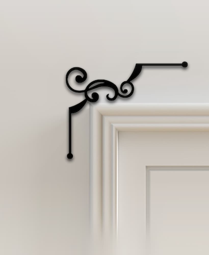 Door Corner Decor 3d model