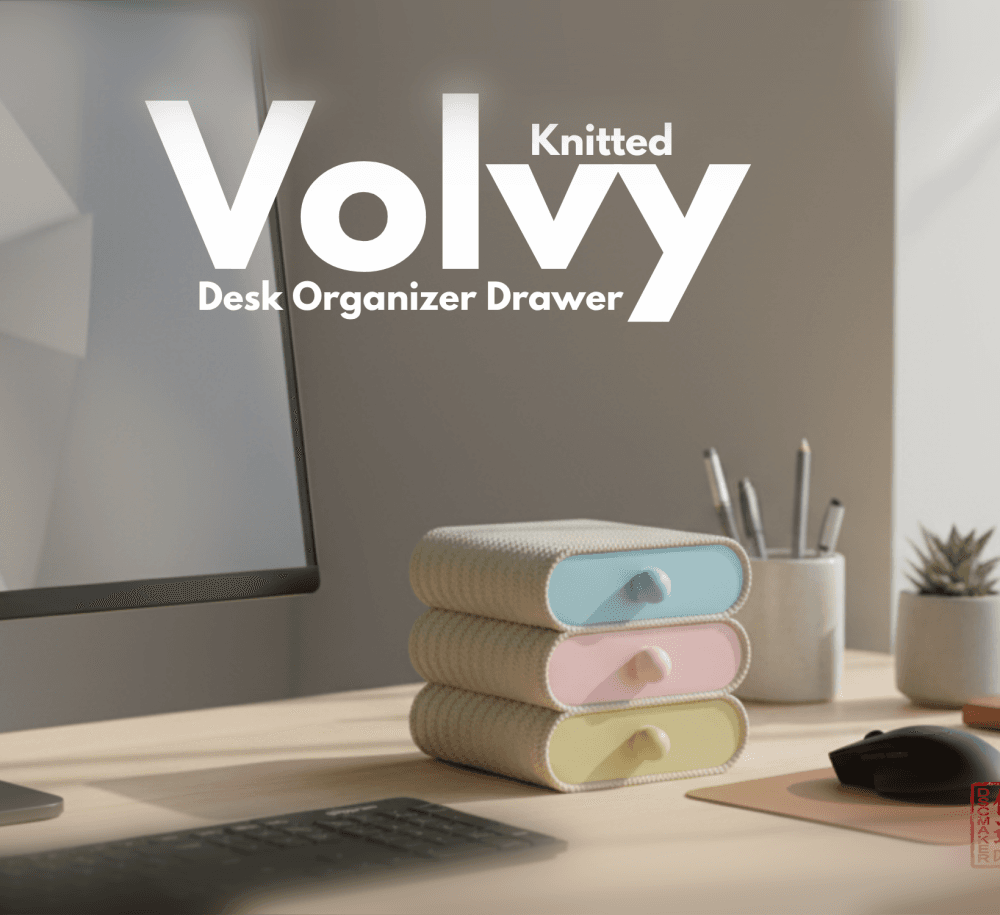 Volvy Knitted Organizer 3d model