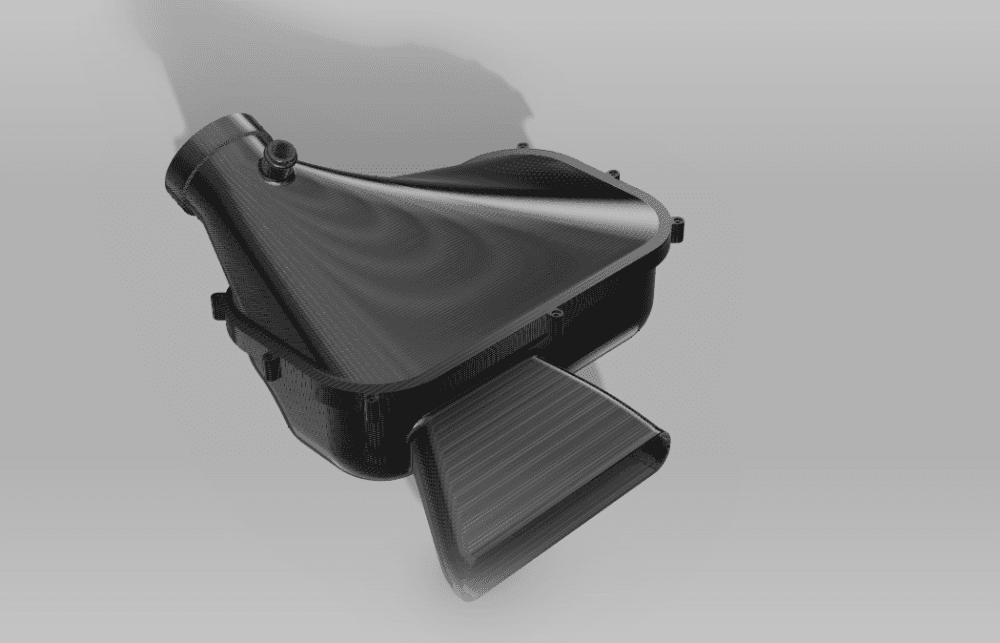 Air filter for vag custom 3d model