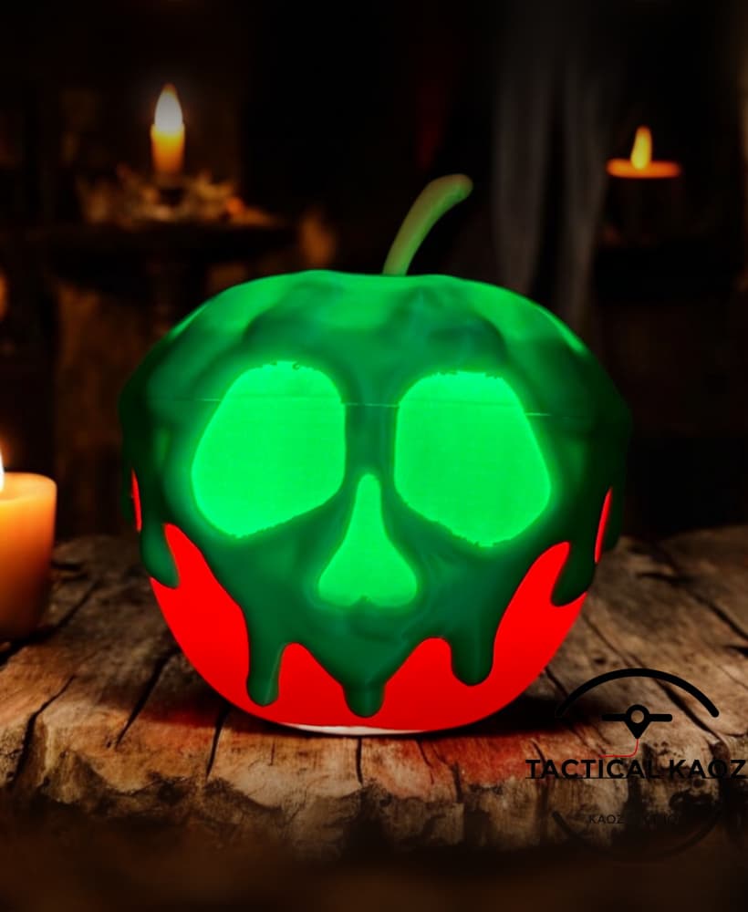 Enchanted Poison Apple Tealight Holder 3d model