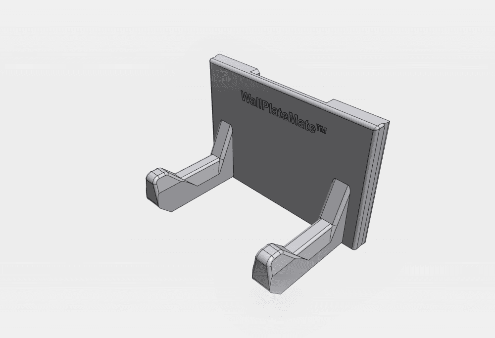 CH2 - Large Double Coat Hook 3d model