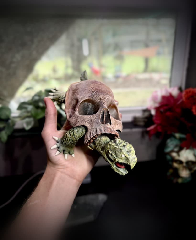 Skull Snapping Turtle 3d model