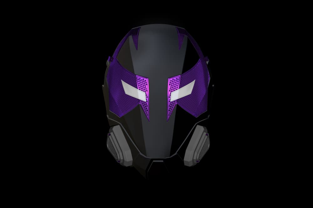 Prowler Helmet from Spider-Man: Across the Spider-Verse 3d model