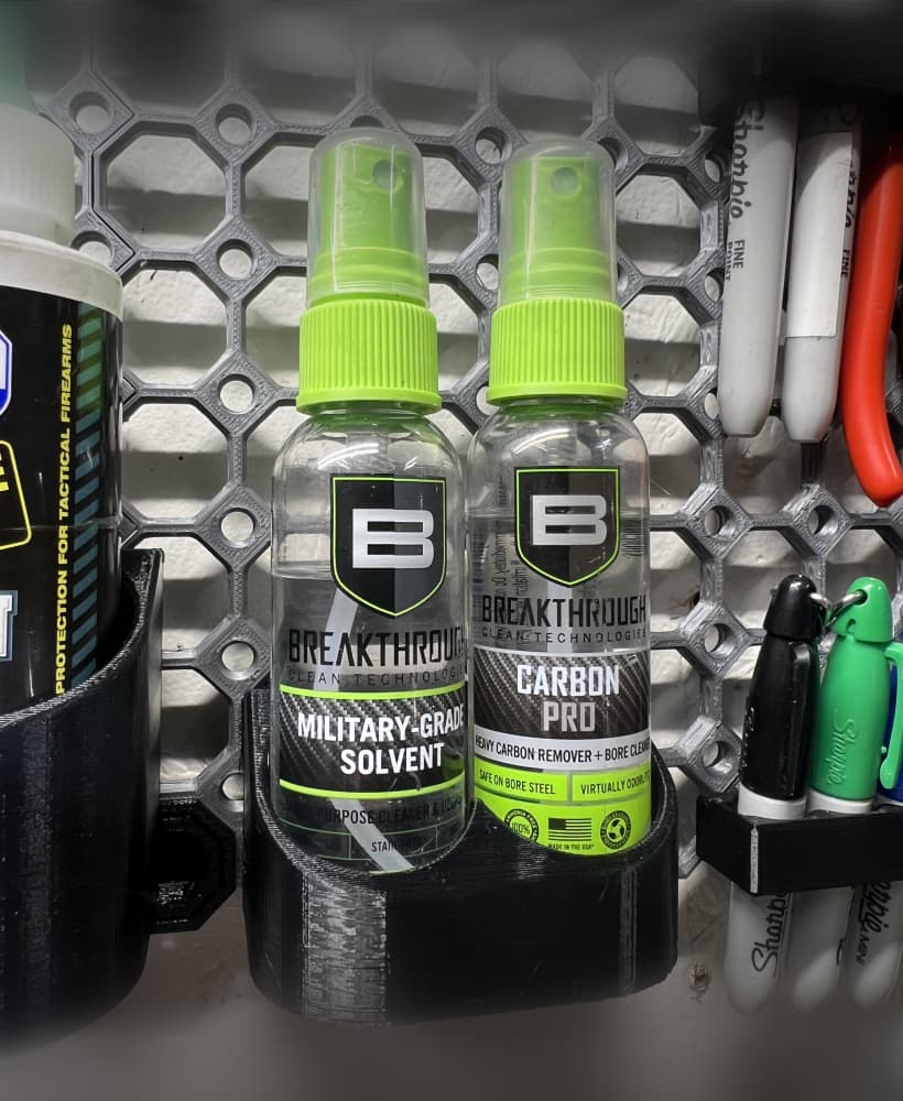 Multiboard Medium Bottle (1.25") dual tray 3d model
