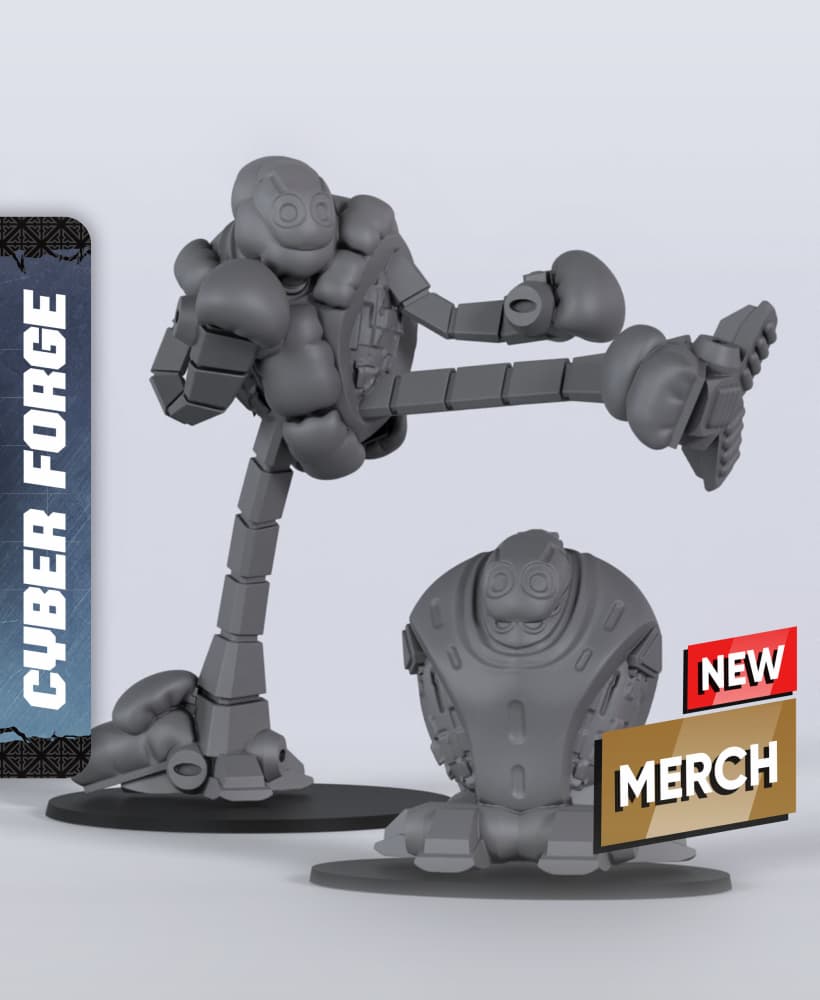 Kuromu - With Free Cyberpunk Warhammer - 40k Sci-Fi Gift Ideas for RPG and Wargamers 3d model
