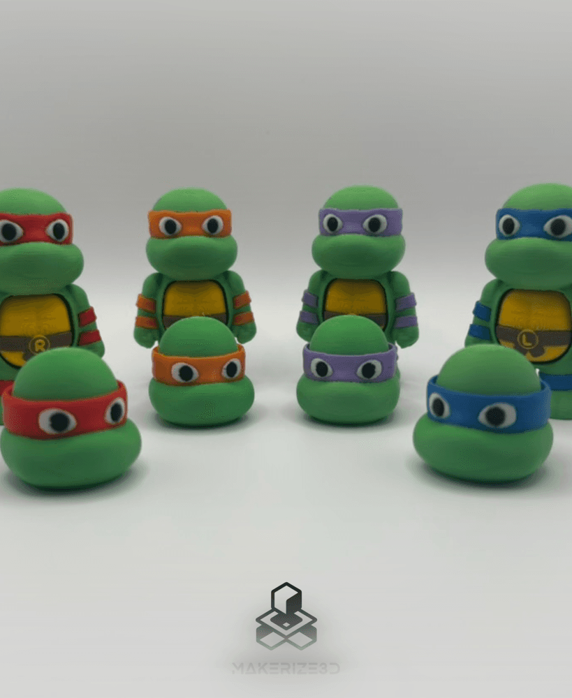 TMNT Head Clickers 3d model