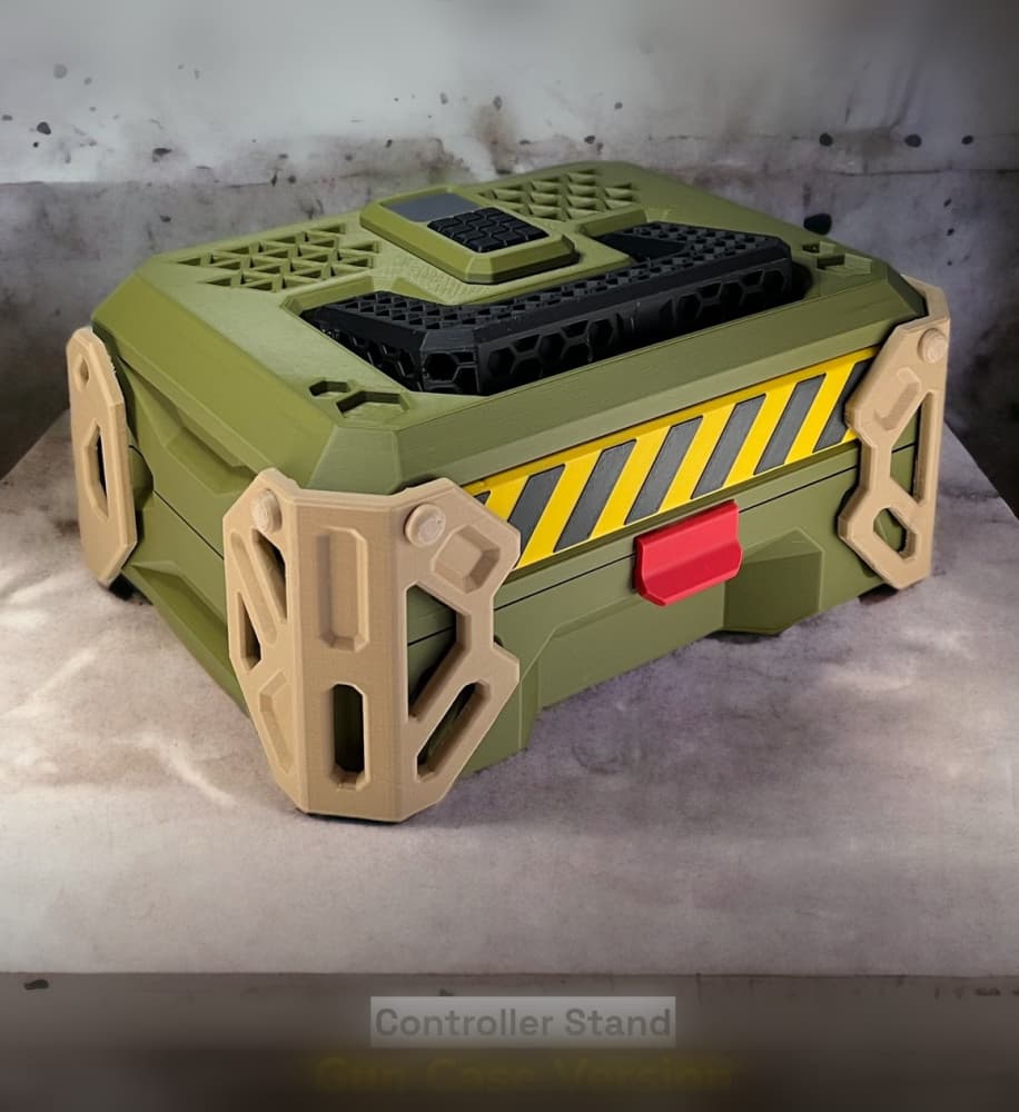 Gun Case PS5 Controller Stand - Inspired by the game "Call of Duty" - Fan Art 3d model