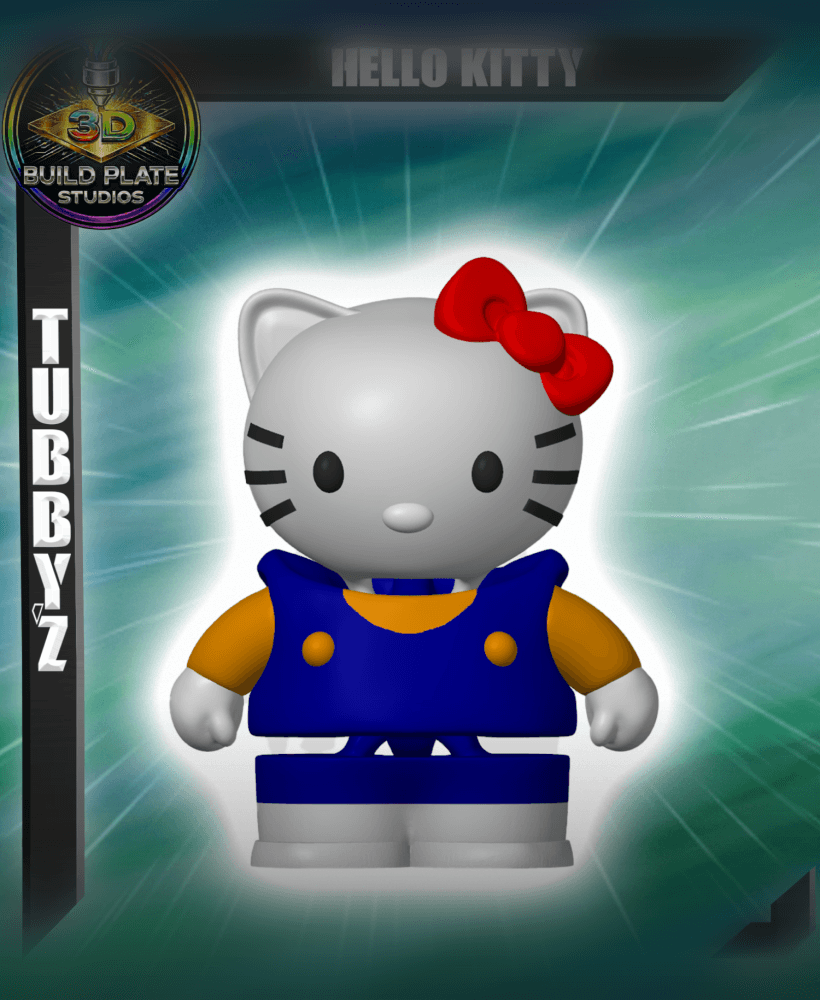 Hello Kitty 3d model