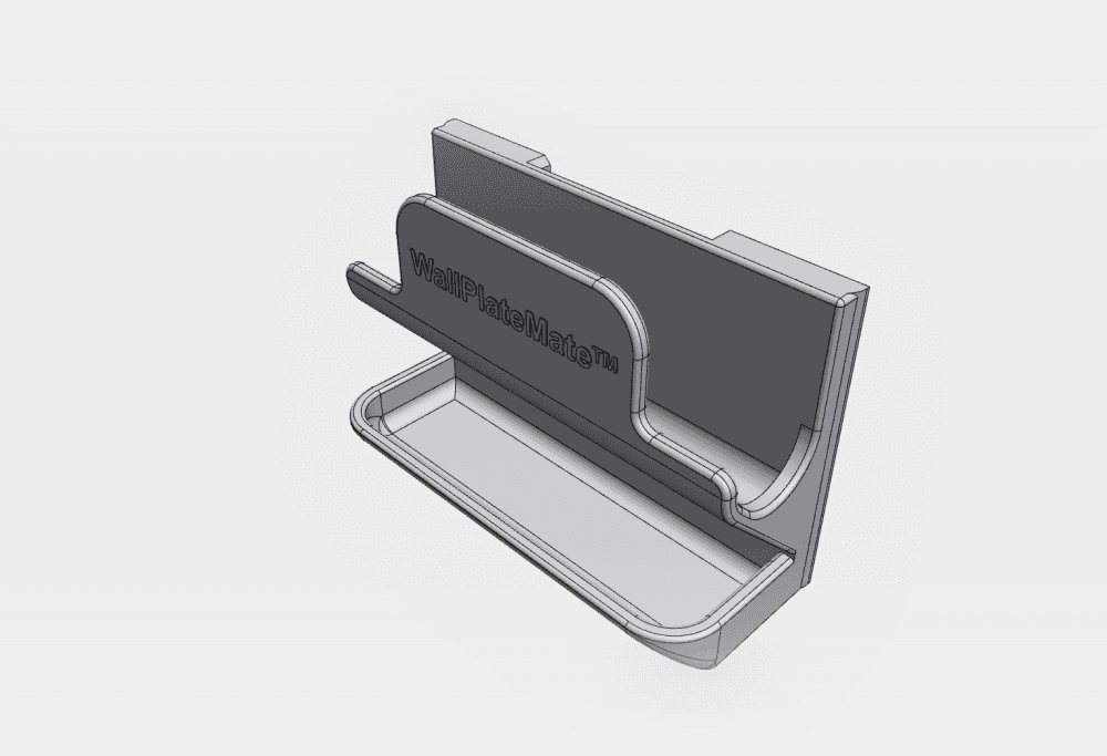 WR2 - Vertical Pocket and Tray 3d model