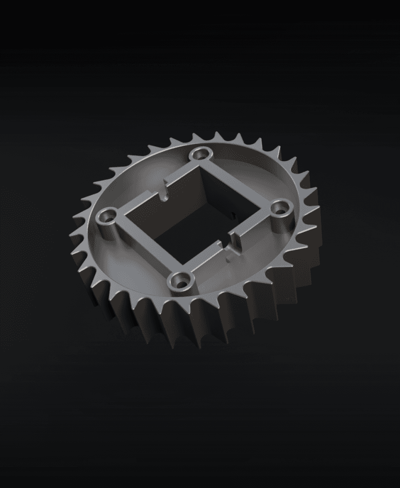 Quilt loom gear replacement 3d model