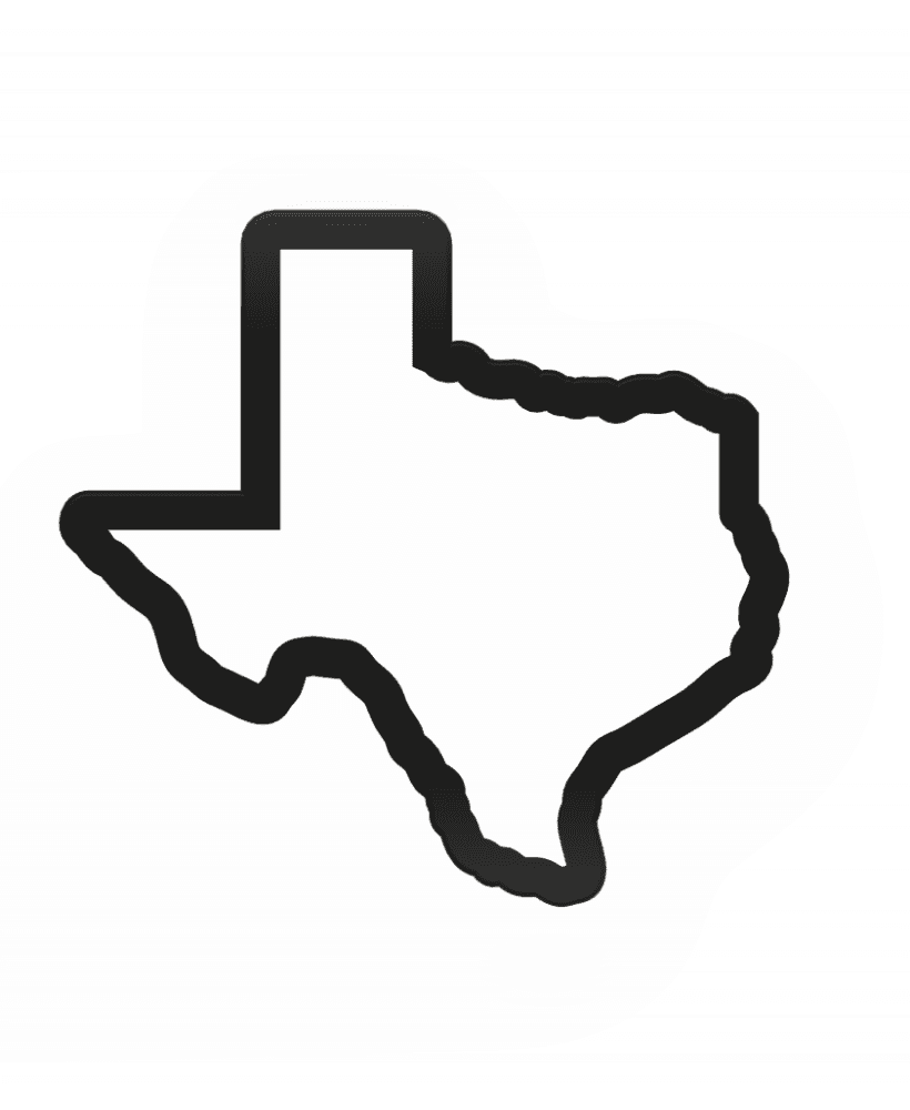 Texas Cookie Cutter STL File - 4 inches 3d model