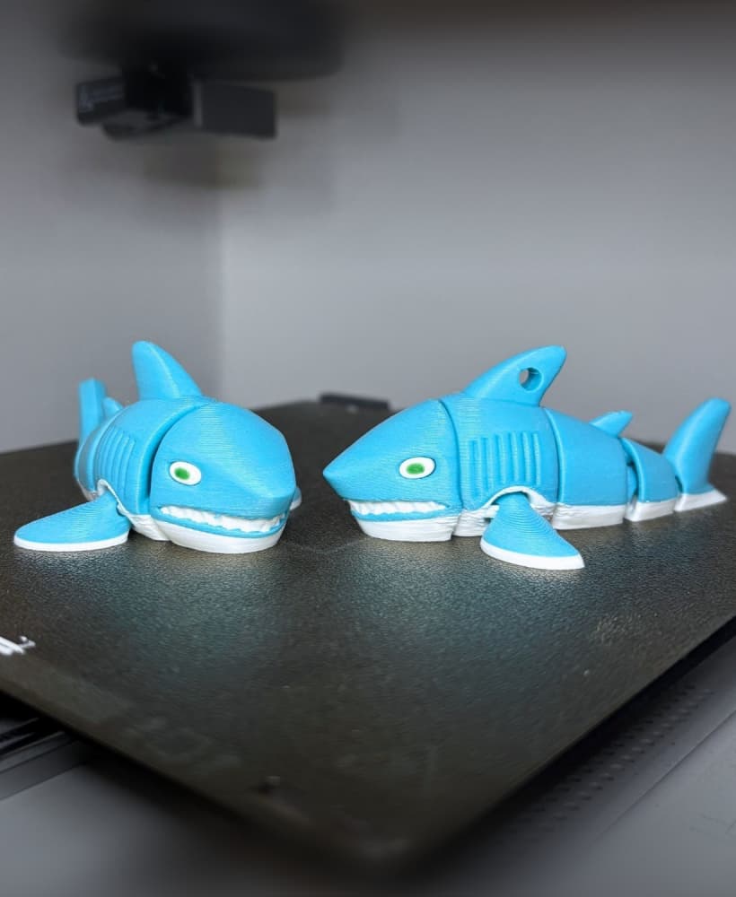 Flexi Print-in-Place Shark 3d model
