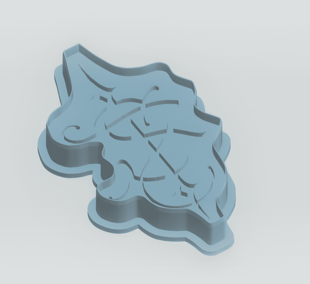 Skinny Puppy New Logo Cookie Cutter 3d model