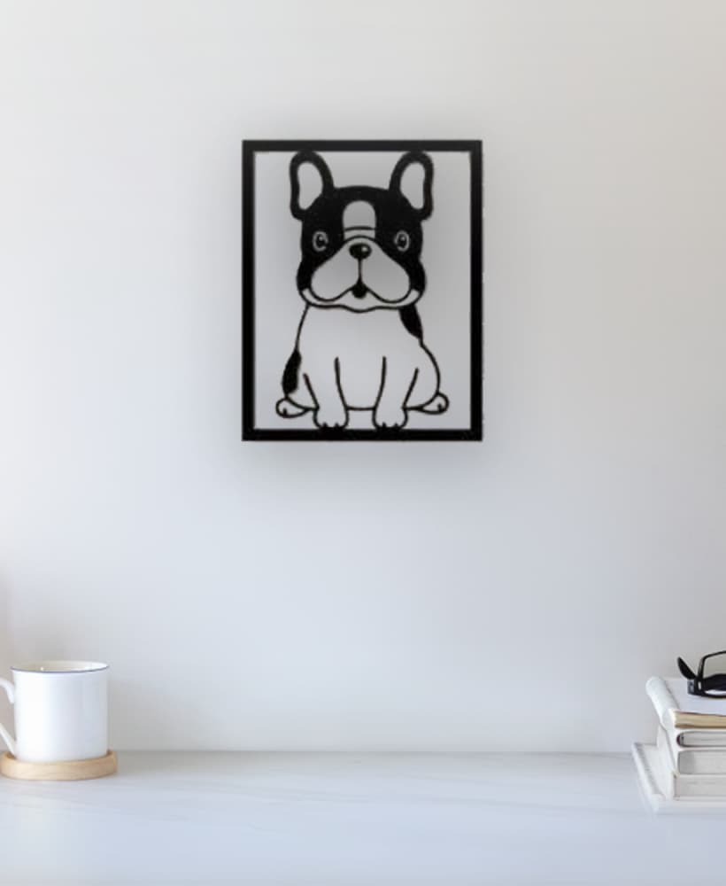 Dog Wall Art 3d model