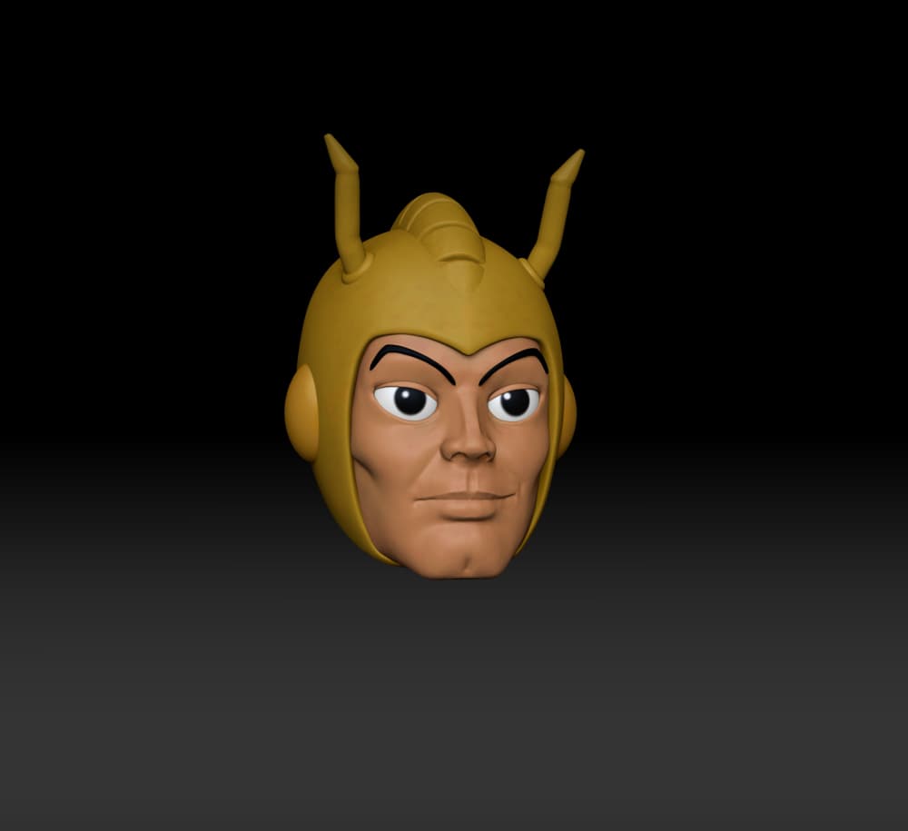 Garth Head MOTU Classics 3d model