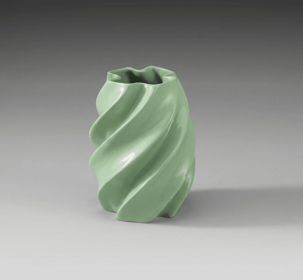 Vase Organique Moderne 3d model