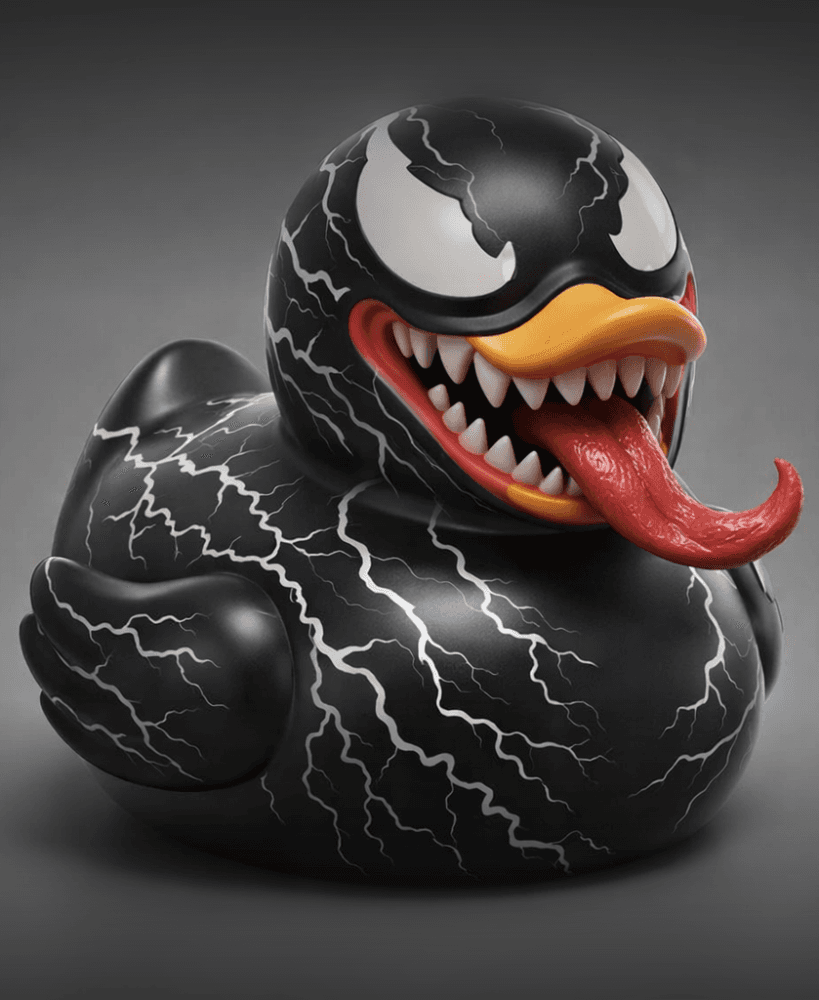 Symbiote Duck – Collectible Duck 3d model