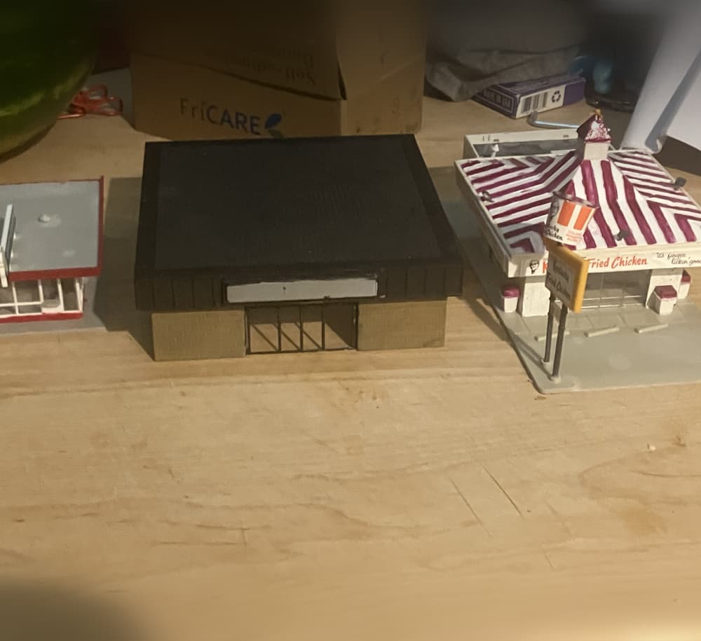 Dollar General HO scale 3d model