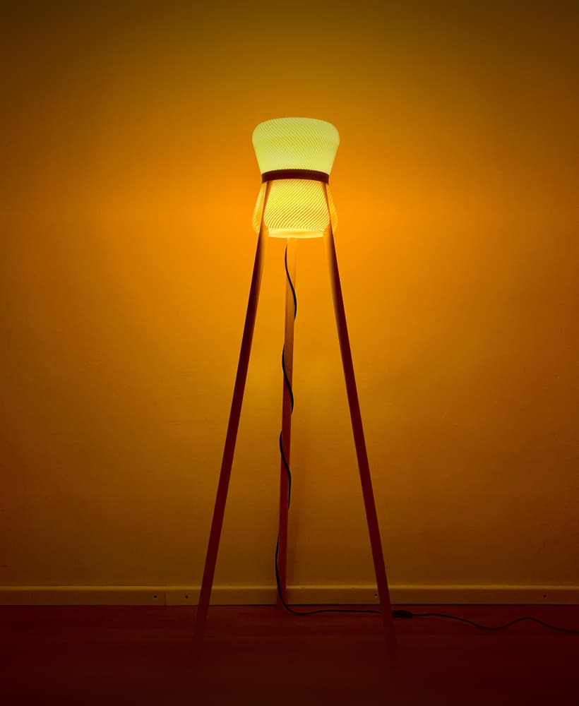 Habo floor lamp 3d model
