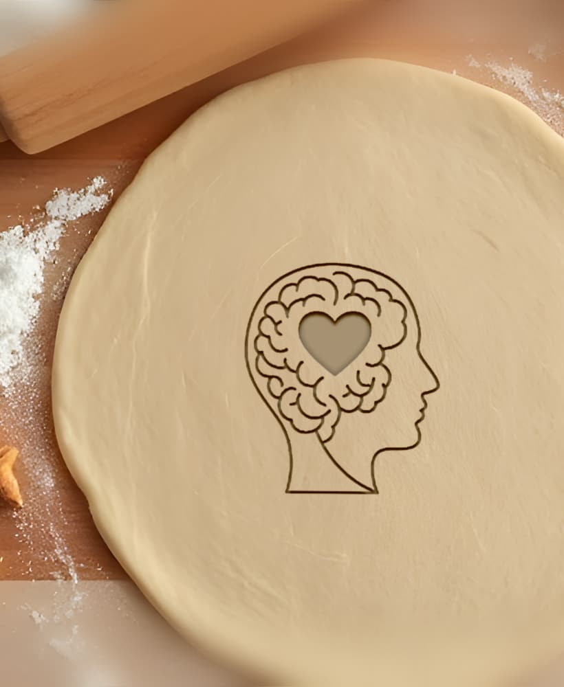 Brain Cookie Cutter, Biscuit Cutter 3d model