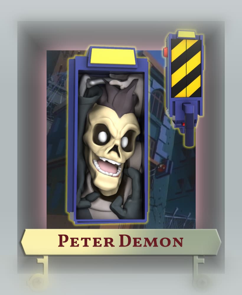 Wall mounted Ghost Trap -- Peter Deman 3d model
